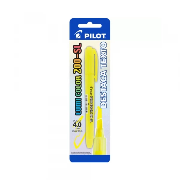 Marca Texto Lumi Color 200-SL Amarelo Pilot