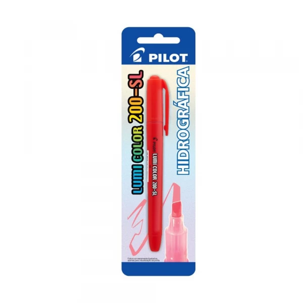 Marca Texto Lumi Color 200-SL Vermelho Pilot