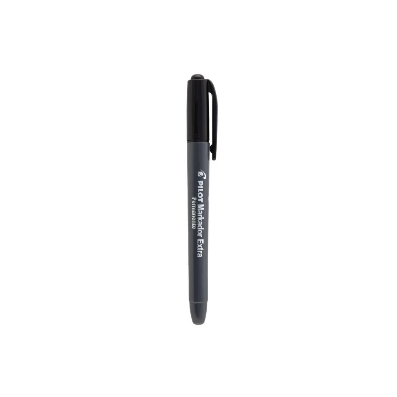 Marcador Permanente Ponta Redonda 4.0mm Preto Unidade Pilot