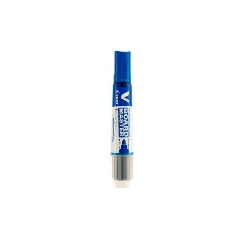 Marcador Recarregavel Quadro Branco Azul Unidade Pilot                         