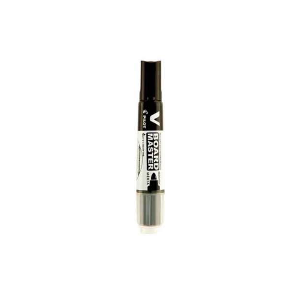 Marcador Recarregavel Quadro Branco Preto Unidade Pilot                         