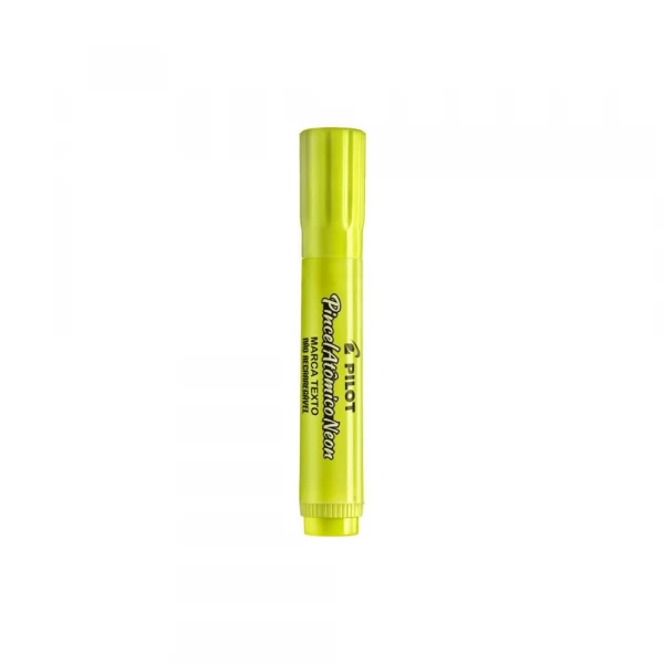 Marca Texto Pincel Atomico Neon Amarelo Unidade Pilot