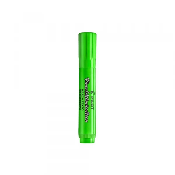 Marca Texto Pincel Atomico Neon Verde Unidade Pilot