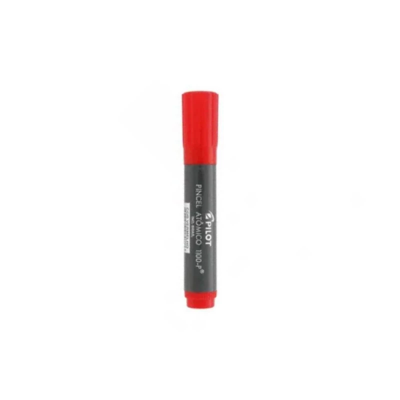 Marcador Pincel Atomico 1100 P Vermelho Unidade Pilot