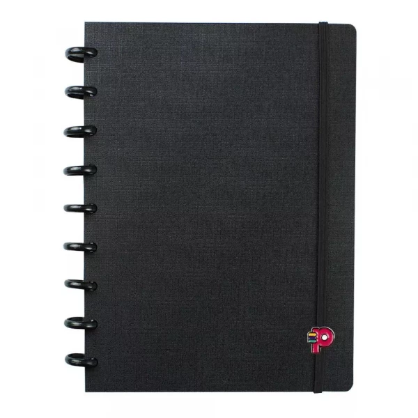 Caderno Inteligente All Black Medio Pop Disc