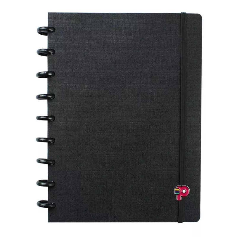 Caderno Inteligente All Black Medio Pop Disc