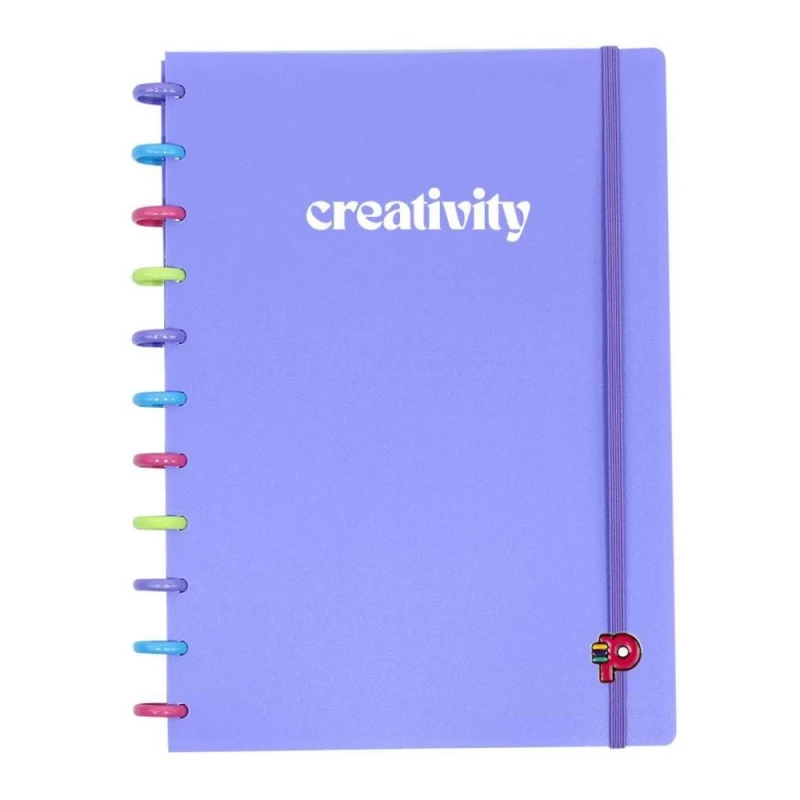 Caderno Inteligente Colorful Creativity Grande Pop Disc