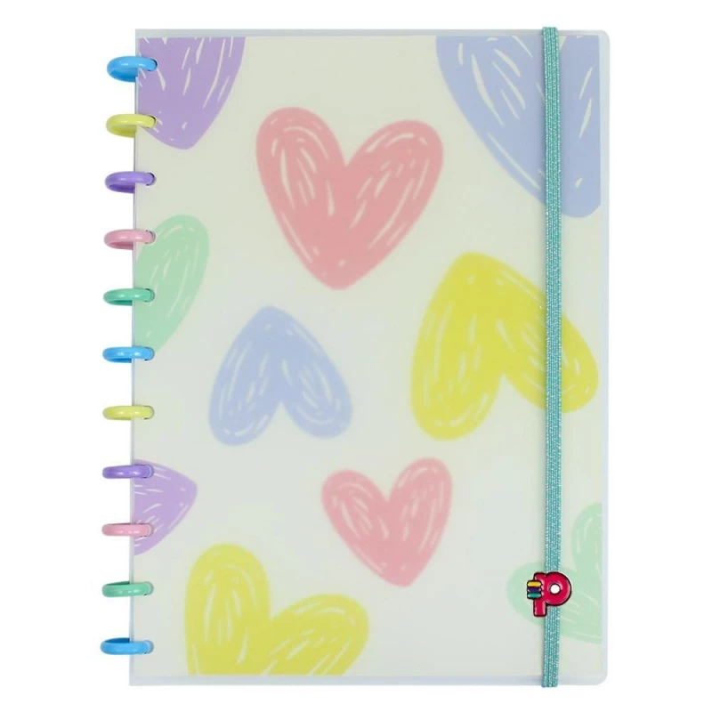 Caderno Inteligente Decor Flores E Amores Grande Pop Disc