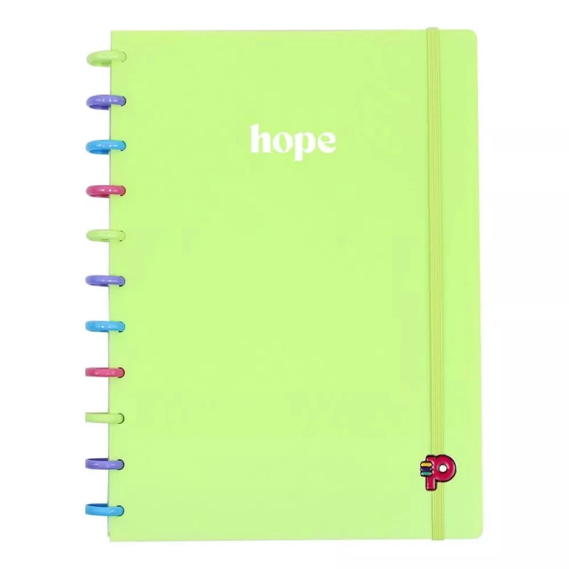 Caderno Inteligente Colorful Hope Grande Pop Disc