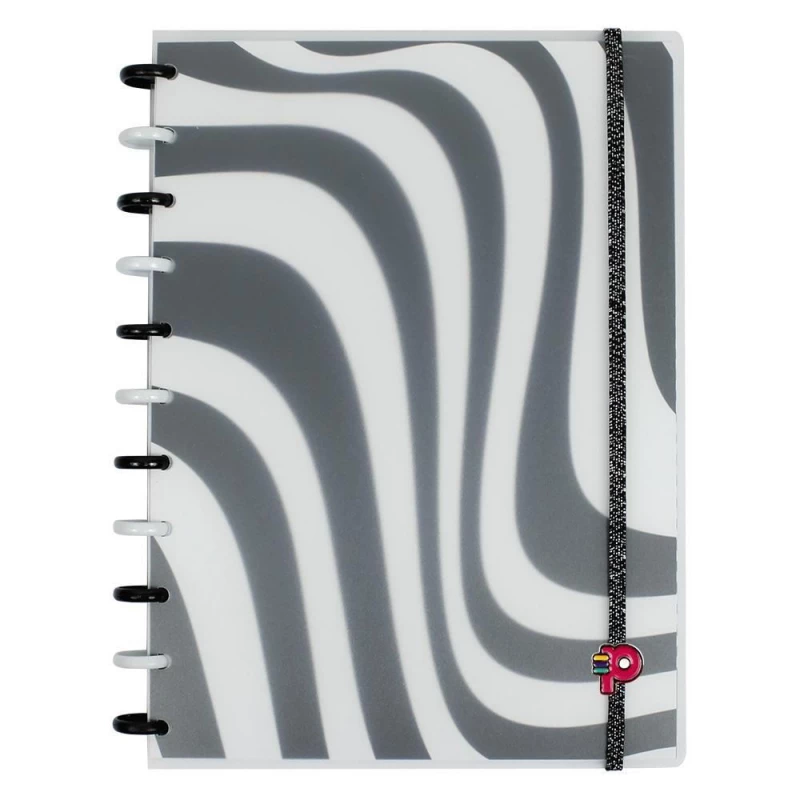 Caderno Inteligente Decor P&B Grande Pop Disc