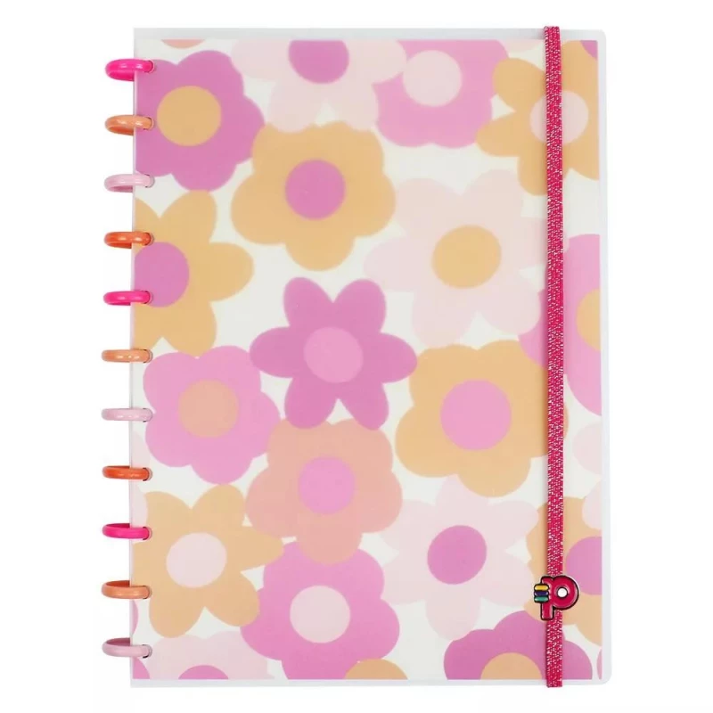 Caderno Inteligente Decor Primavera Grande Pop Disc
