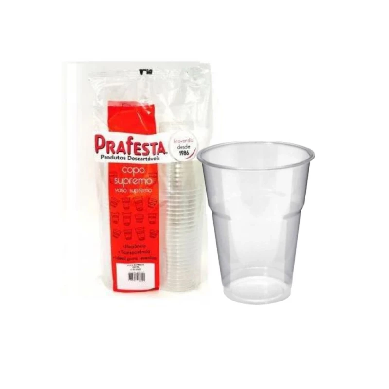 Copo Supremo 300ml Com 40 Unidades Prafesta
