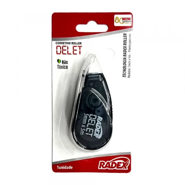 Mini Corretivo Fita Delet 5m Radex 
