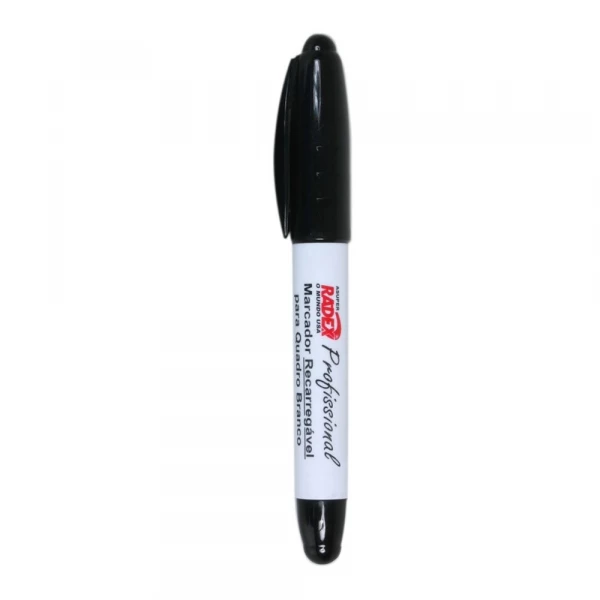 Marcador Para Quadro Branco Preto Radex