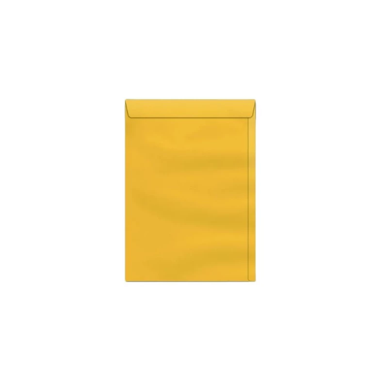 Envelope Kraft Ouro 176x250mm 80g Com 10 Unidades Scrity