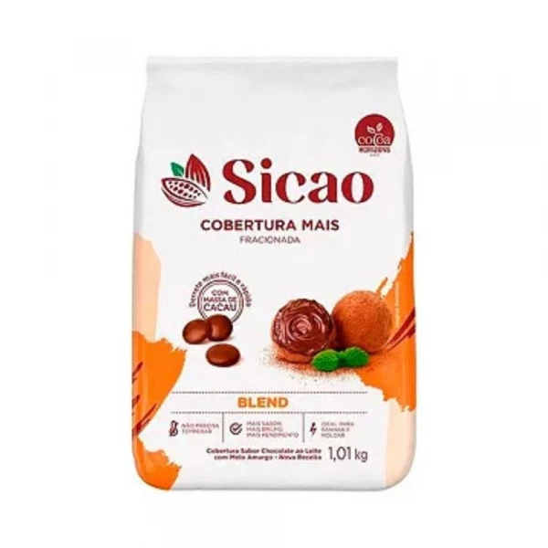 Chocolate Em Gotas Blend 1Kg Sicao