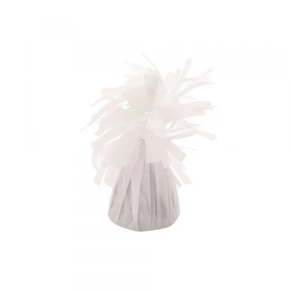 Peso Para Balao Branco Silver Festas