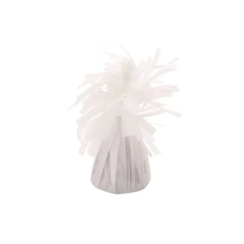 Peso Para Balao Branco Silver Festas