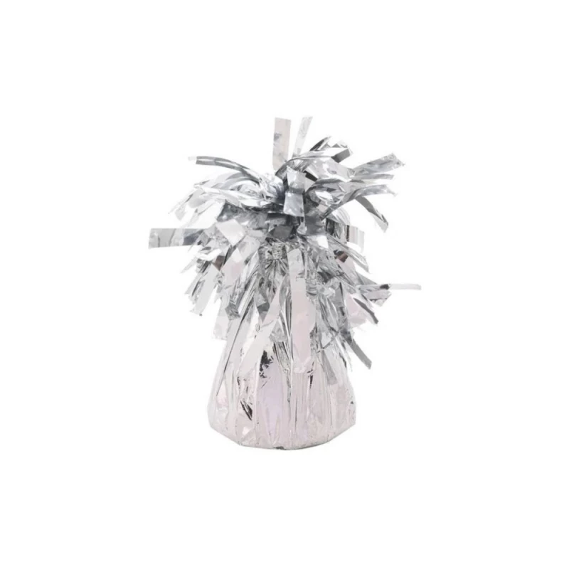 Peso Para Balao Prata Silver Festas