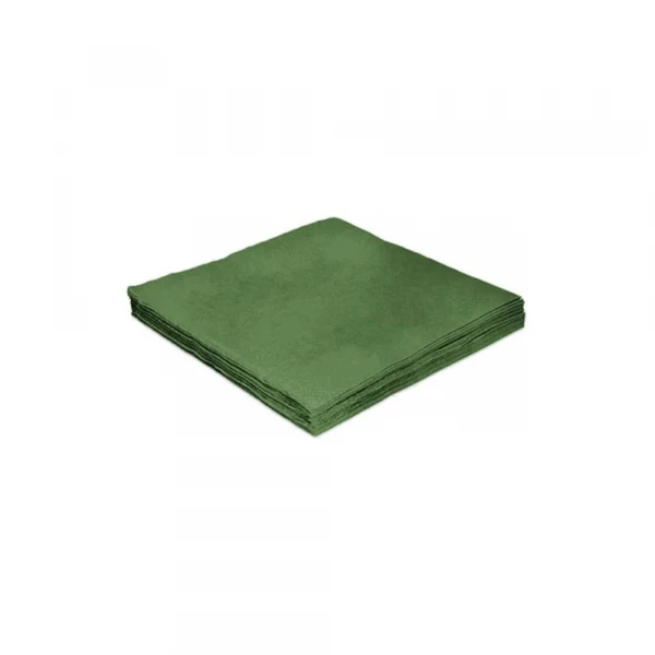 Guardanapo 24x24cm 20 Unidades Verde Escuro Silver Festas