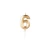 Vela De Aniversario Dourado Numero 6 Silver Festas