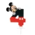 Vela De Aniversario Mickey Mouse Numero 4 Silver Festas