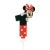 Vela De Aniversario Minnie Mouse Numero 1 Silver Festas