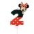 Vela De Aniversario Minnie Mouse Numero 2 Silver Festas