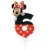 Vela De Aniversario Minnie Mouse Numero 6 Silver Festas