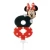Vela De Aniversario Minnie Mouse Numero 8 Silver Festas