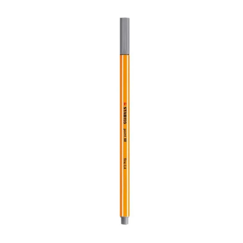 Caneta Point Cinza Escuro 0.4 Stabilo            