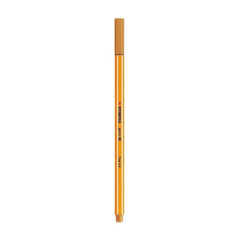 Caneta Point Marrom Claro 0.4 Stabilo            