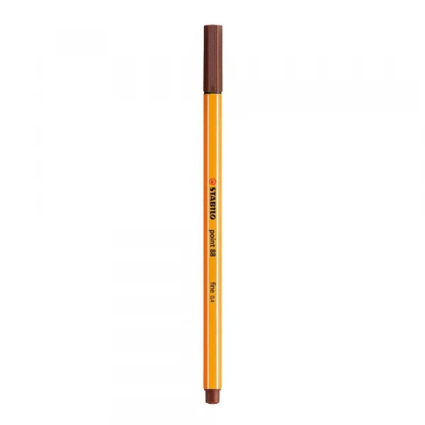 Caneta Point Marrom Escuro 0.4 Stabilo            