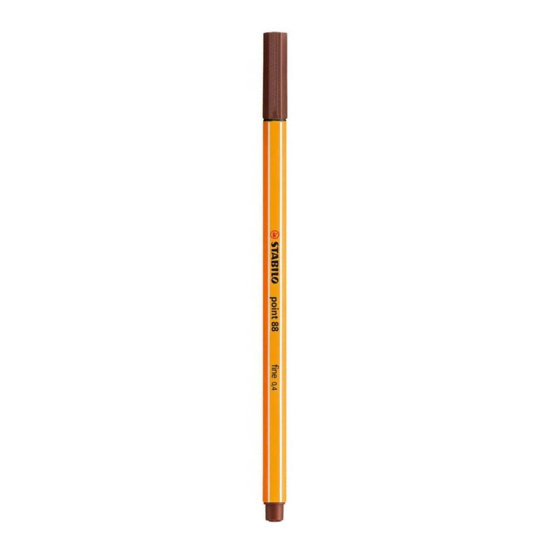 Caneta Point Marrom Escuro 0.4 Stabilo            
