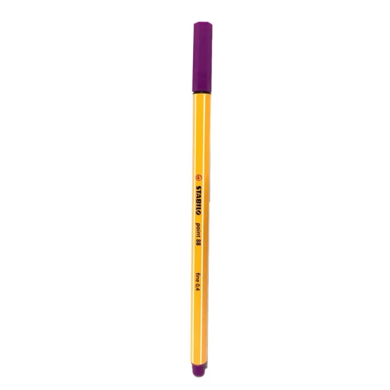 Caneta Point Roxo 0.4 Stabilo            