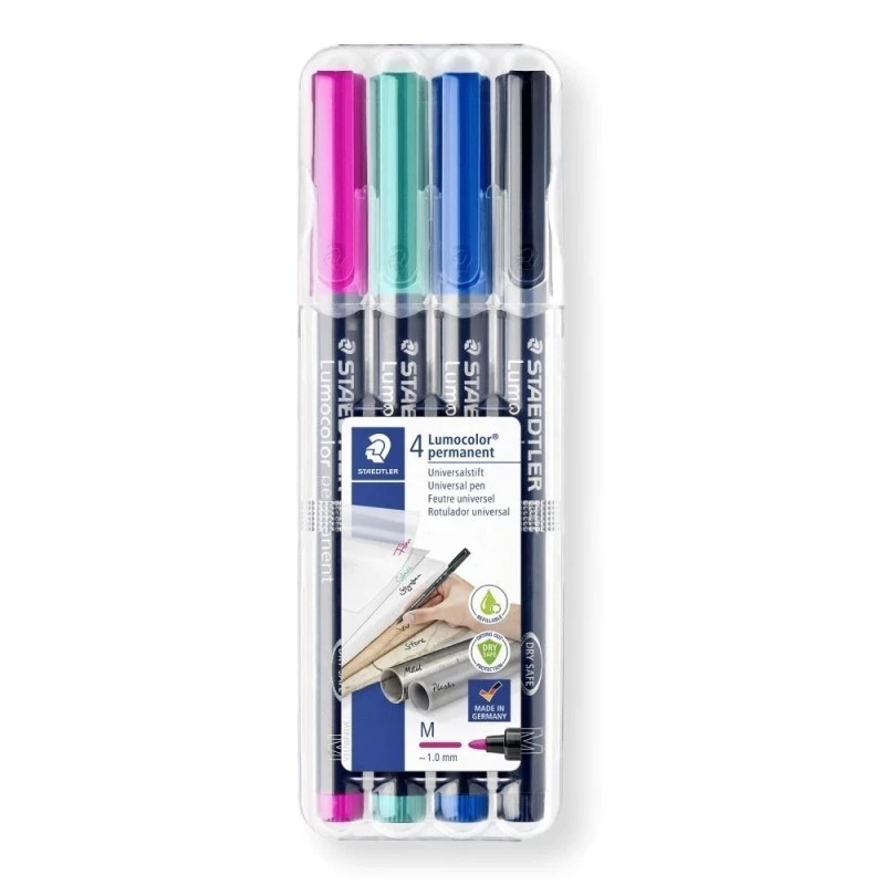 Lumocolor Permanent 4 Cores 1.mm Staedtler                       
