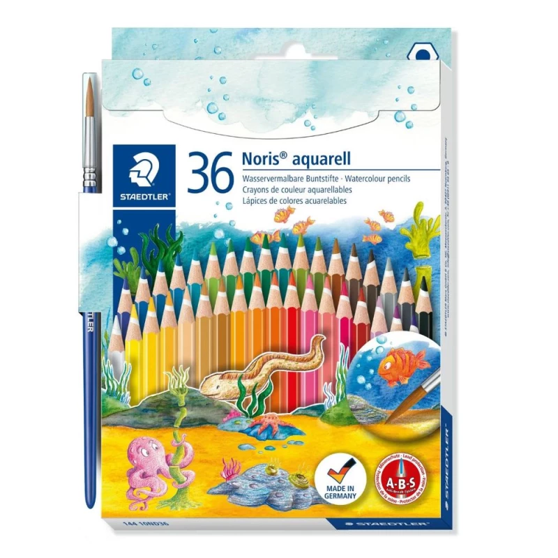Lapis De Cor Aquarelavel Noris 36 Cores Staedtler