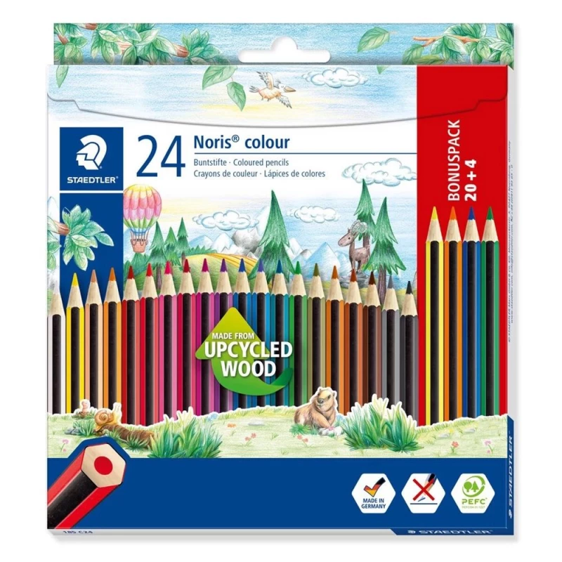 Lapis De Cor Promo Noris 24 Cores Staedtler