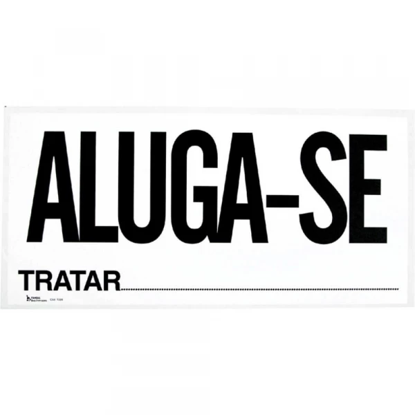 Cartaz Aluga se Tamoio