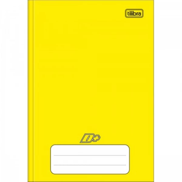 Caderno Brochura 96 Folhas Amarelo Tilibra