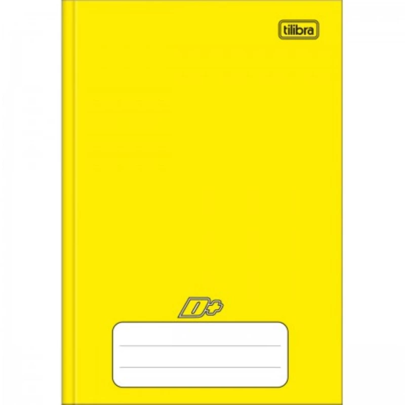 Caderno Brochura 96 Folhas 1/4 Amarelo Tilibra
