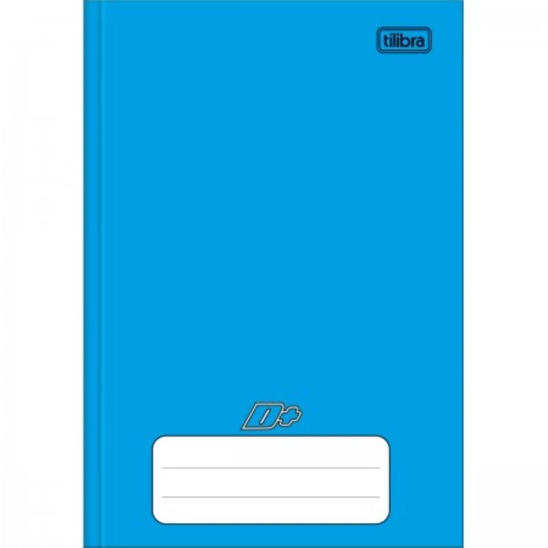 Caderno Brochura 96 Folhas 1/4 Azul Tilibra