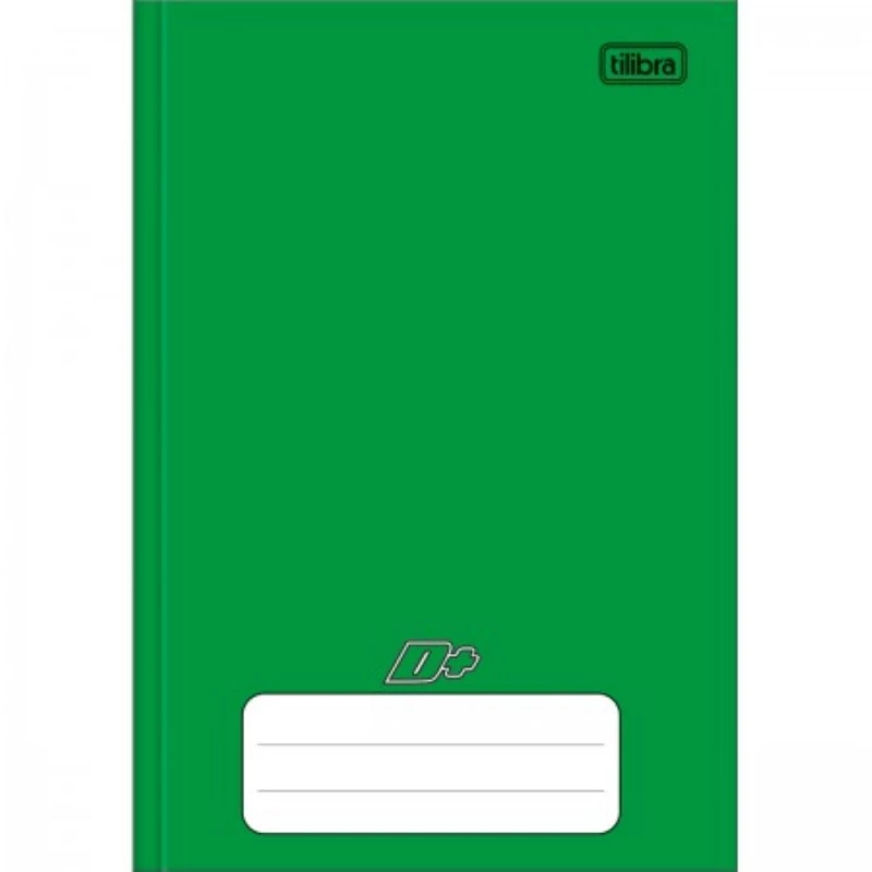 Caderno Brochura 96 Folhas 1/4  Verde Tilibra