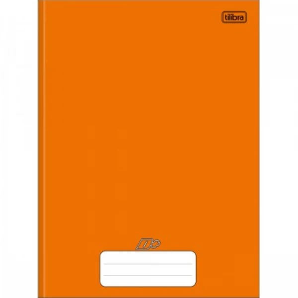 Caderno Brochura 48 Folhas Laranja Tilibra
