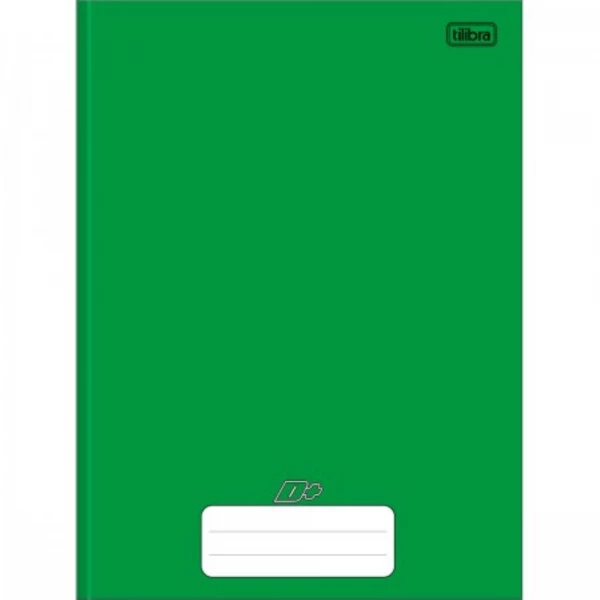 Caderno Brochura 96 Folhas Verde Tilibra