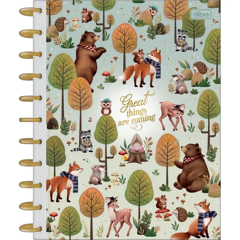 Caderno Universitario Tilidisco 10 Materias 160 Folhas Loveland Tilibra