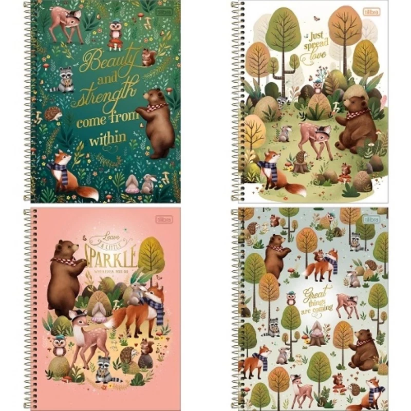Caderno Espiral 80 Folhas 177x240 Loveland Tilibra