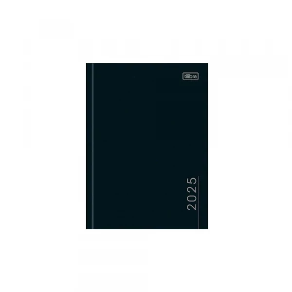 Agenda Pepper Preta 160 Folhas 123x166mm Tilibra