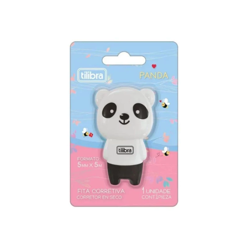 Fita Corretiva 5mx5mm Panda Tilibra